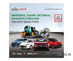 Buy Mahindra, Toyota, Renault, AC Delco, and Chevrolet Car Parts Online - Shiftautomobiles.com
