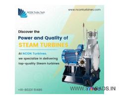 Optimized Steam Turbine Solutions with NCON Turbines |Nconturbines.com